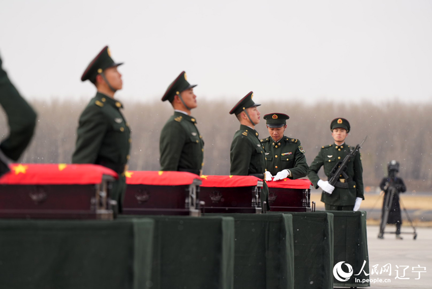 英雄回家｜風(fēng)雪英雄歸！第十批在韓中國人民志愿軍烈士遺骸返回祖國【4】